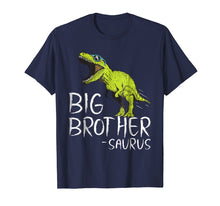 Load image into Gallery viewer, Big Brother-saurus Dinosaur Gift Shirt for Toddler and Boy