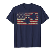 Load image into Gallery viewer, F22 Raptor Stealth Fighter Plane T-shirt Gift USA Flag