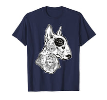 Load image into Gallery viewer, Inked Bull Terrier TShirt - Old School Tattoo Funny Dog Tee