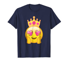 Load image into Gallery viewer, Emoticon Queen Emoji Funny Princess Crown T-Shirt