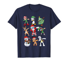 Load image into Gallery viewer, Christmas Shirt for Kids Boys Dabbing Santa Elves Xmas Gift