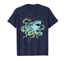Load image into Gallery viewer, Half Shark Half Octopus Sharktopus Graphic T-Shirt