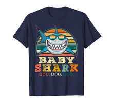 Load image into Gallery viewer, Retro Vintage Baby Shark TShirt Halloween Costume Gift