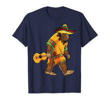 Load image into Gallery viewer, Bigfoot El Squatcho T shirt Sasquatch Cinco de Mayo Mexican