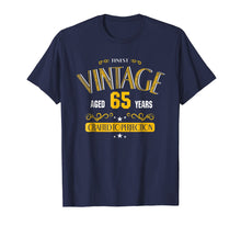 Load image into Gallery viewer, 65th Birthday Shirt Gift -AGED 65 Years Old Gag Birthday Tee