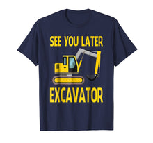 Load image into Gallery viewer, Excavator Kids Shirt Boys Toddler Excavator Dig Tee