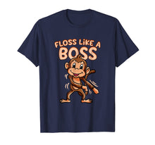 Load image into Gallery viewer, Floss Like A Boss T-Shirt Flossing Dance Monkey Floss Tee