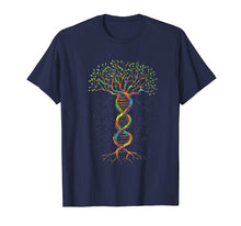 Load image into Gallery viewer, DNA Tree of Life Genetics Colorful Biology Science T-Shirt