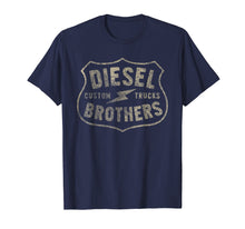 Load image into Gallery viewer, Diesel Brothers Custom Trucks Vintage Sign Graphic T-Shirt