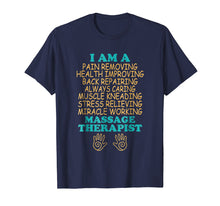 Load image into Gallery viewer, Cool Gift Tee For Massage Therapist. Shirt For Daughter/Son.