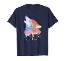 Load image into Gallery viewer, Wolf Shirt Wildlife T Shirt Colorful Wolves Gift Wild Animal