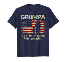 Load image into Gallery viewer, Grumpa Like A Regular Grandpa Only Grumpier TShirt Gift