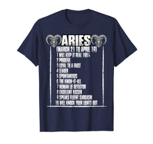 Load image into Gallery viewer, Aries Will Keep It Real T Shirt, I'm An Aries T Shirt