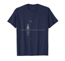 Load image into Gallery viewer, Alice In Wonderland Starry Night Vintage T Shirt Design