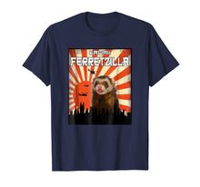 Load image into Gallery viewer, Ferret Zilla Ferret T-Shirt, Cute Ferret Shirt Kawaii Tee