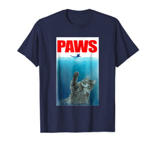 Load image into Gallery viewer, Paws Cat and Mouse T-Shirt Cute Funny Cat Lover