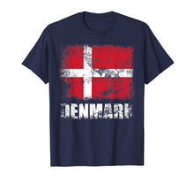 Load image into Gallery viewer, Denmark Flag T-Shirt | Danish Flag Tee