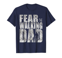 Load image into Gallery viewer, Walking Dad Cool Graphic Fathers Dead Tshirt
