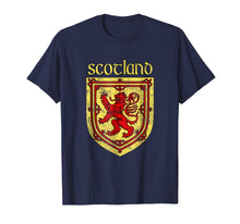 Load image into Gallery viewer, Scottish Rampant Lion T-Shirt Scotland Coat of Arms Shirts