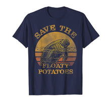 Load image into Gallery viewer, Save the floaty potatoes Tshirt retro vintage shirt