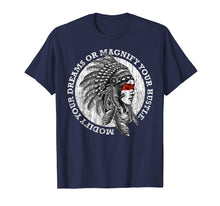 Load image into Gallery viewer, Magnify your Hustle Game T Shirt Native American Girl