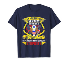 Load image into Gallery viewer, I'm A Grumpy Old Army Veteran T-Shirt Funny US Army