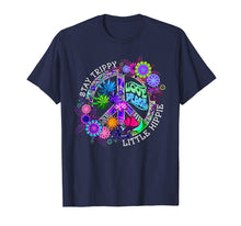 Load image into Gallery viewer, Stay Trippy Love Peace Little Hippie Tshirt