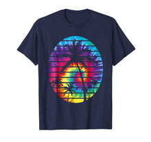Load image into Gallery viewer, Rainbow Tie Dye With Palm Trees Beach Tropical Cool T-Shirt