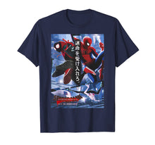 Load image into Gallery viewer, Spider-Man Into The Spider-Verse Kanji Poster Graphic Tee