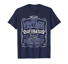 Load image into Gallery viewer, Vintage Eagle 1964 Birthday T-Shirt 55 Years Being Legendary