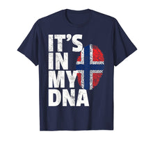 Load image into Gallery viewer, IT'S IN MY DNA Norwegian Norway Flag Pride Men Women Gift T-Shirt