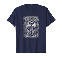 Load image into Gallery viewer, Vintage Occult The Death Tarot Card - Satan Horror T-Shirt