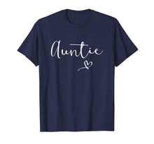 Load image into Gallery viewer, Auntie Christmas Gift For Aunty Aunt Women Birthday T-Shirt-400414