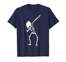 Load image into Gallery viewer, Funny dabbing skeleton Halloween costume gift T-Shirt