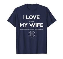 Load image into Gallery viewer, Funny TCG Trading Card Game - I Love My Wife T-Shirt-274932