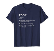 Load image into Gallery viewer, Poppy Definition T Shirt - Funny Father's Day Gift Tee-230126