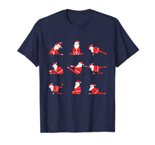 Load image into Gallery viewer, Funny Santa Claus Meditation Yoga Lover Christmas Gift T-Shirt