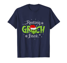 Load image into Gallery viewer, funny Tee Resting Grinch-Face T-Shirt