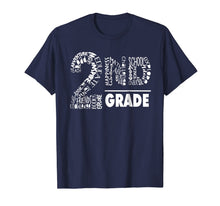 Load image into Gallery viewer, Second Grade Tee Shirt For Teachers & Students Of 2nd Grade