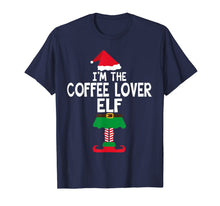 Load image into Gallery viewer, I'm The Coffee Lover Elf Family Matching Christmas Tshirt T-Shirt