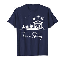 Load image into Gallery viewer, Christmas Nativity Shirt True Story Nativity Scene Gifts T-Shirt