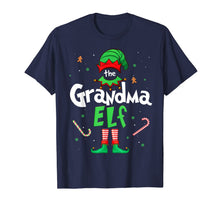 Load image into Gallery viewer, I'm The Grandma Elf Christmas Gift Idea Xmas Family T-Shirt
