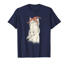 Load image into Gallery viewer, Cute Bandana Horse Horseback Riding T-Shirt-4081673