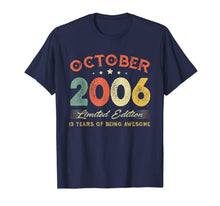 Load image into Gallery viewer, October 2006 13 Years Old Vintage 13th Birthday Gifts T-Shirt