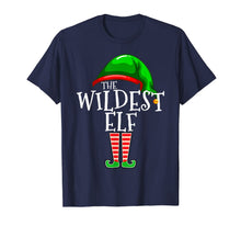Load image into Gallery viewer, The Wildest Elf Group Matching Family Christmas Gift Holiday T-Shirt