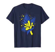 Load image into Gallery viewer, Butterfly T21 World Down Syndrome Awareness Day Women T-Shirt-1050028