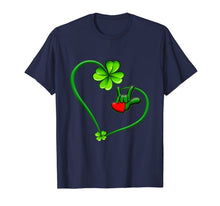 Load image into Gallery viewer, St Patricks Day I Love You ASL Sign Language T-Shirt-2425622