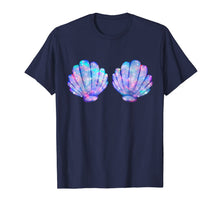 Load image into Gallery viewer, Mermaid Seashell Bra / Bikiny Funny Party Costume / Gift T-Shirt