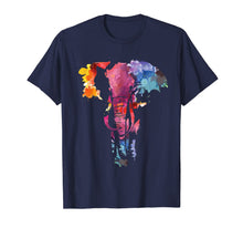 Load image into Gallery viewer, Elephant Watercolor Art Design For People Who Love Elephants T-Shirt