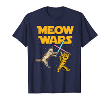 Load image into Gallery viewer, Meow Wars - Funny Cat Lover Gift T-Shirt-113818